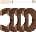 Kayak Paddle Holder, Kayak Oar Holder to Keeper Hanging Oar for Wall Decor, Paddle Storage Rack, Wooden Board Accessories for Sup Canoe Dragon Boat Paddles