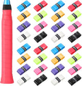 Jerify 24 Pieces Tennis Racket Grip Tape, Precut Badminton Racket Overgrips Tape with Velvety Comfort for Anti Slip and Absorbent Grip