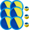 Kids Toys - Outdoor Games for Kids, Toss and Catch Ball Set with 6 Paddles 3 Balls, Toys for 3 4 5 6 7 8+ Year Old Boys Girls Christmas Birthday Gifts (Light Blue)