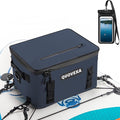 Paddle Board Cooler Bag, Sup Cooler, Coolers Deck Bag with 4 Pockets, Kayak Cooler Fits 30 Cans, Deck Coolers Bag for Paddleboard, Paddle Board Accessories with Phone Pouch
