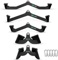 LAT Pulldown Attachments: LAT Pull Down Bar Cable Machine Attachment Home Gym Equipment