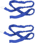 55 Inch(140cm) Stretchable Kayak Paddle Leash, Kayak Rod Leash, Stretchable Coiled Lanyard Leash Kayak Accessories, Paddle Holder Tool Lanyard for Kayak and SUP Paddles