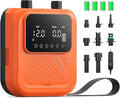 Rechargeable Paddle Board Pump, 2025 Portable SUP Air Pump with Dual Stage Inflation, 3x4500MAH, Up to 20 PSI, 30% Faster with Auto-Off, Ideal for Kayaks, Boats, and Tents