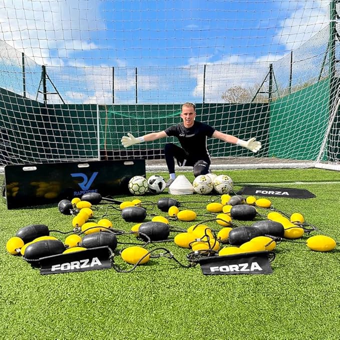 FORZA Pro GK Floor Matrix Deflector | Goalkeeper Training Equipment | Keep Goalkeepers On Their Toes
