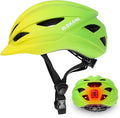Bike Helmet Adult Urban:Bicycle Helmet for Men Women with USB Charge Detachable Taillight Helmets for Commuter Cycling Scooters