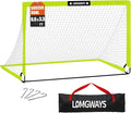 Soccer Goal – Foldable Frame Net for Kids + Youth – Indoor + Outdoor Soccer Goal with Carry Bag – Easy Setup – Multiple Sizes for Practice & Games