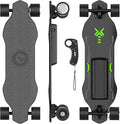 isinwheel V4/V6/V6pro/V8/V10 Electric Skateboard with Remote, 250W/450W/500W/1200W/3000W Brushless Motor, 9Mph/12Mph/30 Mph /32Mph Top Speed, Electric Longboard for Adults ＆Teens