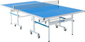 STIGA XTR Professional Outdoor Table Tennis Tables – All Weather Aluminum Waterproof Outdoor or Indoor Design with Net & Post - 10 Minute Easy Assembly Ping Pong Table with Compact Storage