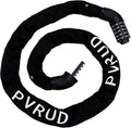 Bike Chain Lock, 5 Digit Combination Heavy Duty Anti Theft 3.5Ft Bicycle Chain Lock,6mm Thick High Hardness keyless Bike Lock for Bike,Scooter,Motorcycle,Door, Gate