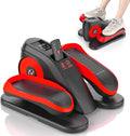 ANCHEER Under Desk Elliptical, Electric Ellipse Leg Exerciser with 12 Adjustable Resistance & Speeds, P1-P12 Modes, Quiet Seated Pedal Exerciser with Remote Control, 100% Pre-assembled for Home Office