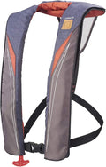 BLUESTORM Cirrus26 Inflatable PFD Life Jackets for Adults | US Coast Guard Approved Automatic Life Vest w/Manual Override Convertibility