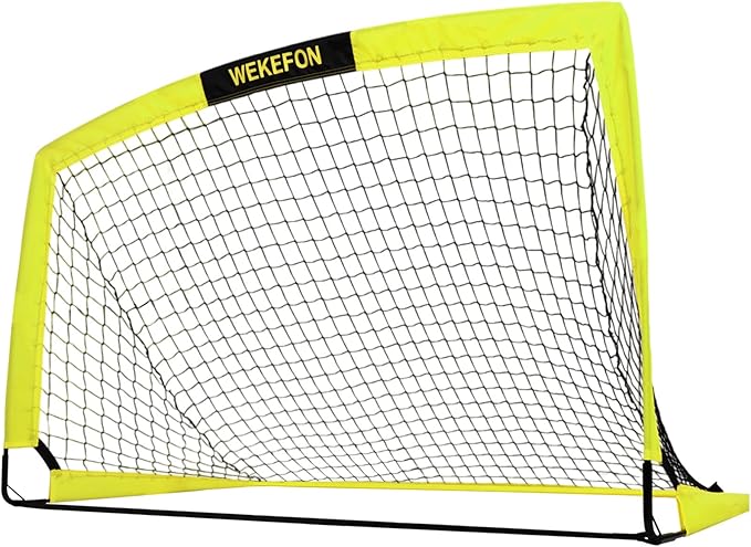 Soccer Goal 5' x 3.1' Portable Soccer Net with Carry Bag for Backyard Games and Training for Kids and Youth Soccer Practice, 1 Pack