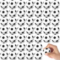 Blulu 48 Pcs Mini Soccer Stress Balls Bulk 1. 6 Inch Small Foam Balls for Kids Stress Relief Relaxation Soccer Party Favors Sport Team Gifts Party Bags Fillers Decoration School Carnival Reward