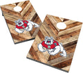 College Team Cornhole Boards, 2x4 Bag Toss Game Set, Officially Licensed Cornhole Game, Perfect for Tailgates