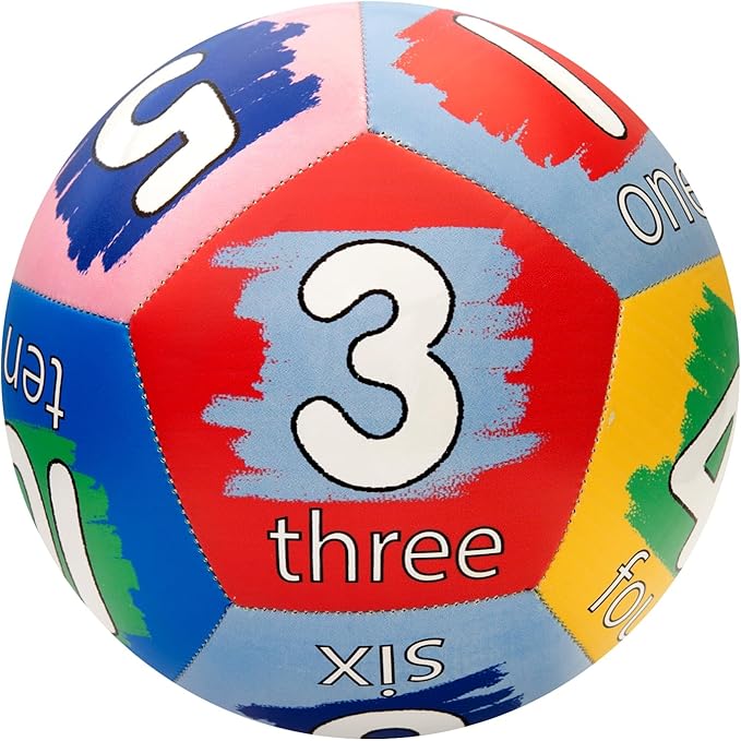 Crayola Score N’ Explore Officially Licensed 5” Color Ball, Interactive Coloring Soccer Ball for Kids, Fun Learning Toy Activity Ball