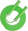 Adjustable Jump Rope for Home Fitness - 5mm PVC Cord with Ball Bearings, Anti-Slip Rubber& Alloy Handles for Beginners, Weight Loss Workout in Home/School/Gym