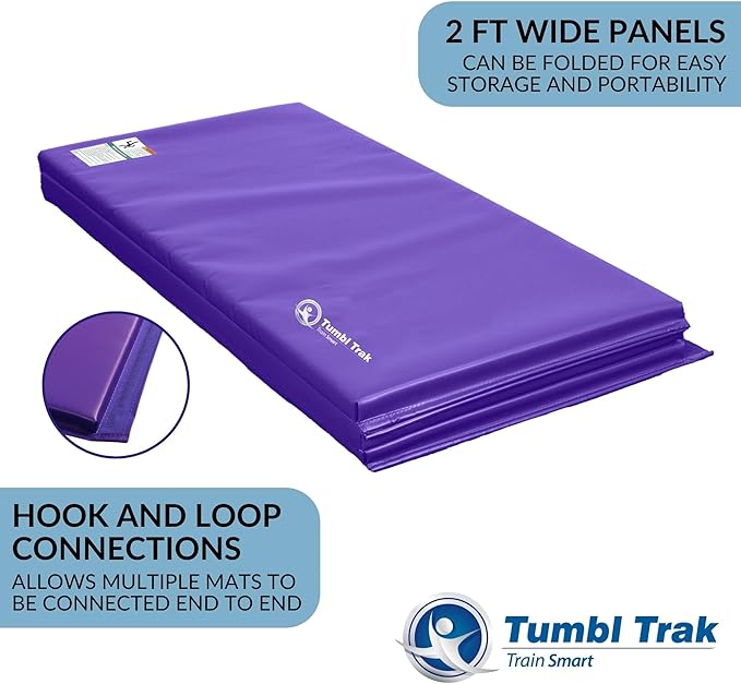Tumbl Trak Gymnastics Folding Tumbling Panel Mat