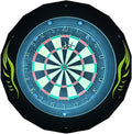 Dartboard Light System LED Best Dart Light, 18-inch Magnetic Dartboard 3 Light Effects, 12 Darts, Professional Dartboards for Adults Easy Installation