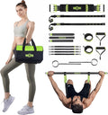 INNSTAR Cable Handles Gym Equipment, Resistance Band Handles with Solid ABS Core Grips, D Handle Cable Attachment, Heavy Duty Exercise Handles, Cable Machine Handles