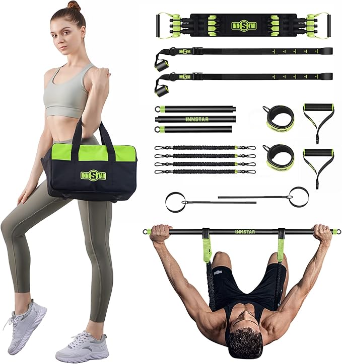 INNSTAR Cable Handles Gym Equipment, Resistance Band Handles with Solid ABS Core Grips, D Handle Cable Attachment, Heavy Duty Exercise Handles, Cable Machine Handles