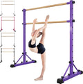 Adjustable Ballet Barre,Portable Dance bar,Fitness Equipment for Dance & Balance Excercise,Super Sturdy for Balance Workout,Weight Limit 250 LBS