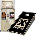 Titan Bags X Factor Cornhole Boards - ACL Elite Approved Cornhole Board Set w/Patent Pending X Underside Bracing for Maximum Durability - Regulation Size for Professional & Outdoor Sports Game