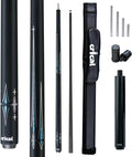 CRICAL Carbon Fiber Pool Cue Stick 58" Billiard Cue Sticks Professional Low Deflection Pool Sticks with 3/8 * 8 Pin Joint and 12.5mm Tip