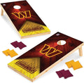 Wild Sports NFL Football 2' x 4' Regulation Size Solid Wood Cornhole Set with Direct Print HD Team Graphics Great Gift for Any Football Fan! Bean Bag Toss Family Outdoor Game