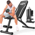 ANCHEER Basic Weight Bench for Home Gym, 660LBS Fast Foldable Workout Bench Press for Home Gym Strength Training, 8 Adjustable Backrests Incline/Flat/Decline Full Body Exercise - New Version