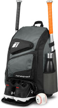 Baseball Bag - Backpack for Baseball, Softball, Tball - Adults & Youth Bat Bag