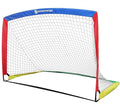 Soccer Goal, Portable Soccer Goals for Backyard, Pop Up Soccer Goal, Soccer Net for Indoor or Outdoor Practice and Training