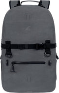Breakwater Supply™ Waterproof IP68 Submersible Backpack with Airtight Zippers | Laptop Travel Outdoors | Fogland 25L 20L 15L