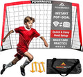 Soccer Goal for Backyard-Portable Goal Net, Toddler Soccer Goal, Soccer Goal 6FT x 4FT Soccer Net, Indoor Soccer Goal, Durable Soccer Goal Net, Sports Net for Kids & Adults