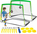 Premium Backyard Soccer Goal Set – Includes Portable Pop-Up Goals, Heavy-Duty Nets, Training Balls, and Full Equipment for Kids and Toddlers – Ideal for Outdoor Play & Skill Development