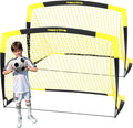 Soccer Goal Pop Up Foldable Soccer Net for Backyard 7x5FT,5x3.6FT,4x3FT,3x2.2FT