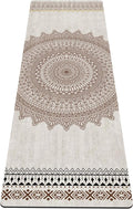 nuveti Yoga Mat Print Extra Thick TPE Non Slip Fitness Exercise Mat with Carrying Bag,72"x24" Extra Thick 6MM Exercise & Workout Mat for Yoga, Pilates Fitness and Floor Exercises