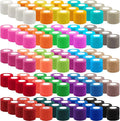 BQTQ 120 Rolls Self Adhesive Bandage 2 Inch Self Adherent Wrap Colored Tape Sticky Athletic Wrap for Sports Vet Wrist Ankle Sprains (Rich Color)