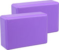 EXERZ Yoga Blocks 2 pack, Gym Blocks, Exercise Workout Fitness Bricks, Pilates Stretch Handstand Non-Slip