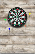 Felt Wood Grain Dart Board Wall Protectors Square Dart Board Backing Tiles Dartboard Backboard Cork Backboard Alternative