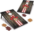 Wild Sports NCAA 2' x 3' MDF Deluxe Cornhole Set - with Corners and Aprons