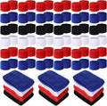 Lounsweer 72 Pcs Bulk Sports Wristbands - Sweatbands for Kids, Gifts, Party Favors, Athletics, and Fans