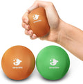 Serenilite Stress Balls for Adults, Squeeze Ball for Hand Therapy, Stress Ball, Hand Exercisers for Therapy & Grip Strengthening, Physical Therapy Balls, Hand Grip Strengthener.