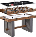 Barrington Combo Game Table – Foosball, Air Hockey, Table Tennis & More – Multi Game Table for Home or Game Room