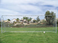 Official Youth Modified Size 21 X 7 X 5 Ft. Steel Soccer Goal. Heavy Duty Frame w/Net. Regulation Youth Modified League Size Goal. Portable Practice Training Aid. 21 X 7, 21x7 Soccer Goal