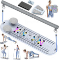 Pilates Board Pilates Reformer Set, Multifunctional Pilates Board for Home Workout, 15-in-1 Flo Pilates Portable Reformer 2025 for Full-Body Exercise