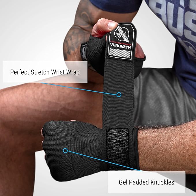 Hayabusa Quick Gel Boxing Hand Wrap Gloves