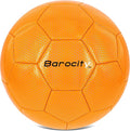 Soccer Ball - Premium Boy and Girl Official Match Ball with Cool Reflective Iridescent Rainbow Hex Pattern, Durable, Indoor, Outdoor, Training, Practice, Playtime and Games