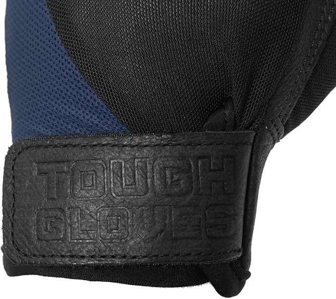 Superset Leather Workout Gloves for Weight-Lifting (Padded) Perfect for Gym Training (Breathable) Black /Size : 10 Mens L
