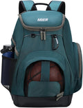 MIER Gym Backpack 40L Basketball Backpack with Ball Compartment & Shoes Storage Multi-Functional Sports Soccer Bag Large Equipment Back Pack Volleyball Backpacks for Men Women