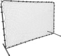 Trigon Sports Soccer Rebounder Net, 6’ x 9’ Bounce Back Net Soccer Goals for Backyard, Easy Setup, Kick Back Trainer for Passing, Ball Control & Volley Practice for Kids, Teens & Adults